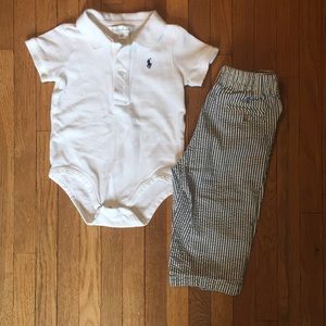 Ralph Lauren set- both size 9 months